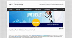 Desktop Screenshot of healthremede.com